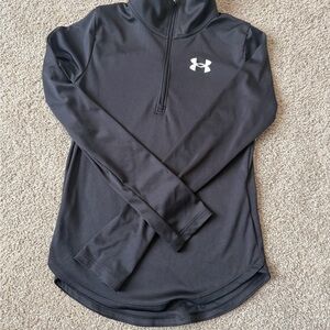 Under Armour Charcoal Quarter-Zip Top